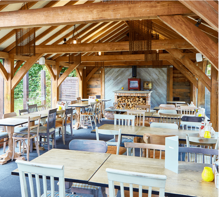 Rustic Barn at Rope and Anchor, the venue for the workshop