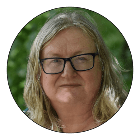 Photo of Clare Morris, a client sharing her testimonial